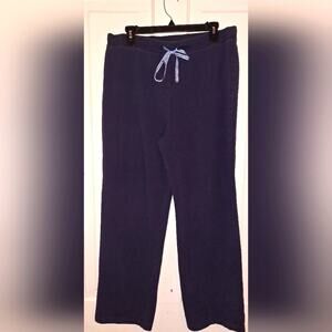 Crazy Horse by Liz Claiborne Drawstring Pants Navy Size Large Loungewear‎ Errand